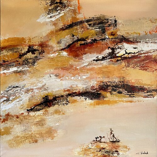 Abstaction D'automne van Cécile Windeck, Schilderij te koop op Singulart