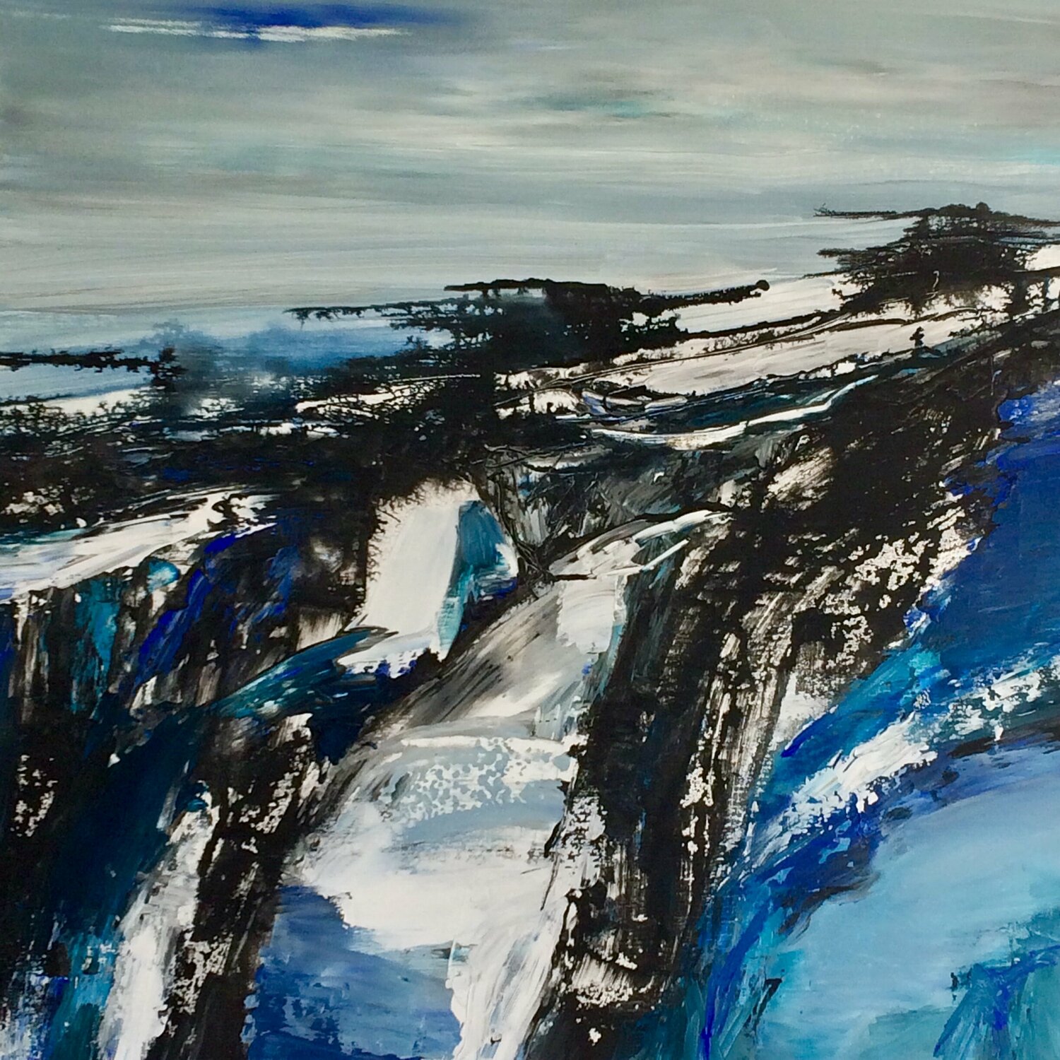 Abstaction  Paysage Cécile Windeck