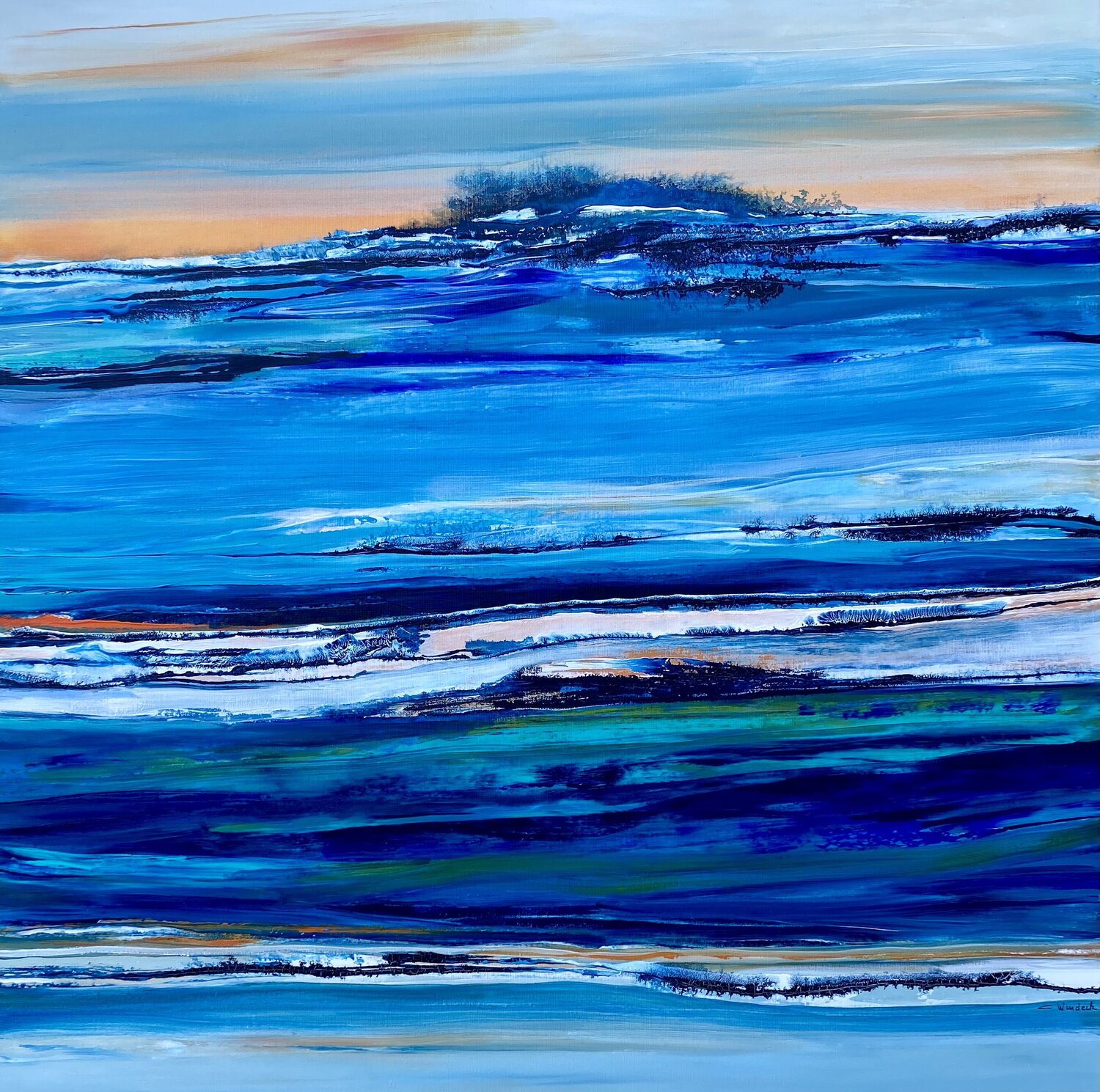 Impression paysage Cécile Windeck