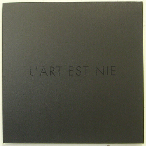 L'ART EST NIÉ di Jérôme Conscience, Pittura in vendita su Singulart