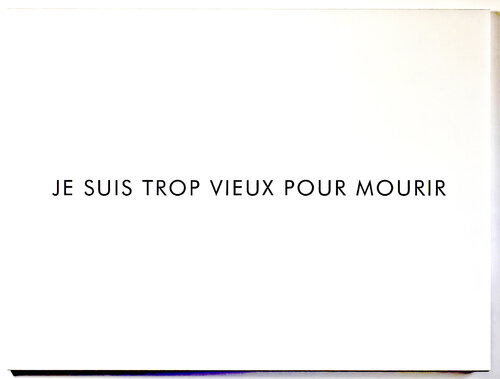 Je suis trop vieux pour mourir van Jérôme Conscience, Schilderij te koop op Singulart