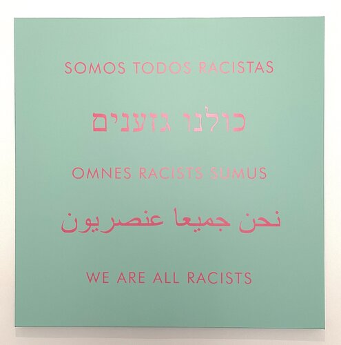 Nous sommes tous racistes di Jérôme Conscience, Pittura in vendita su Singulart