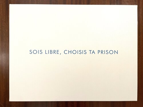 Sois libre, choisis ta prison di Jérôme Conscience, Pittura in vendita su Singulart