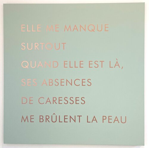 Elle me manque... von Jérôme Conscience, Malerei kaufen auf Singulart