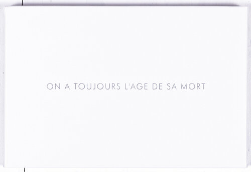 on a toujours l'age de sa mort by Jérôme Conscience, Painting for Sale on Singulart