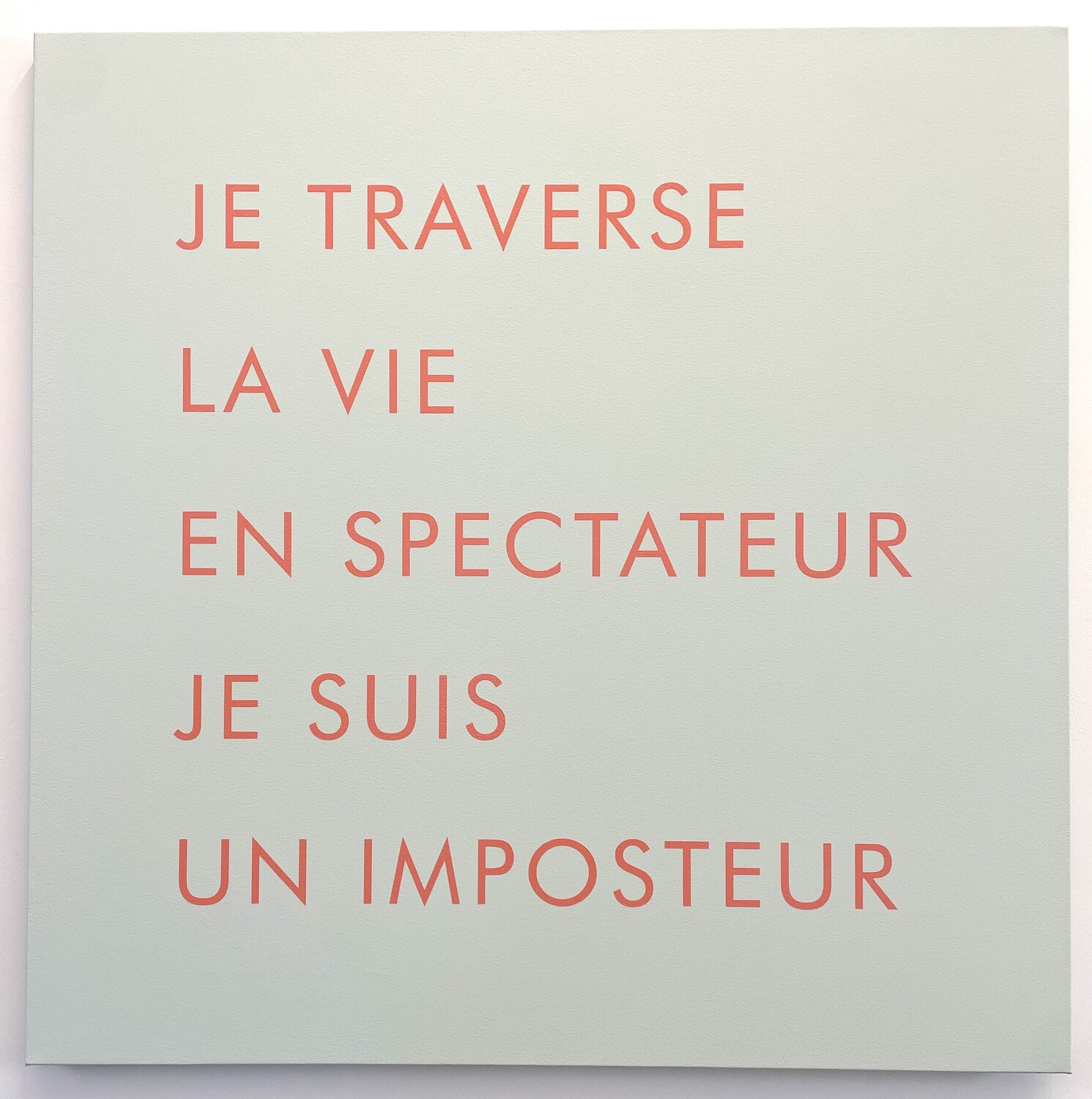 Je traverse la vie ... Jérôme Conscience