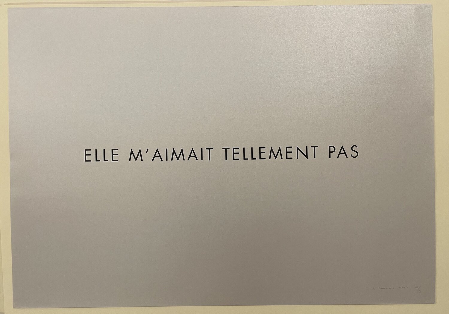Elle m'aimait tellement pas Jérôme Conscience