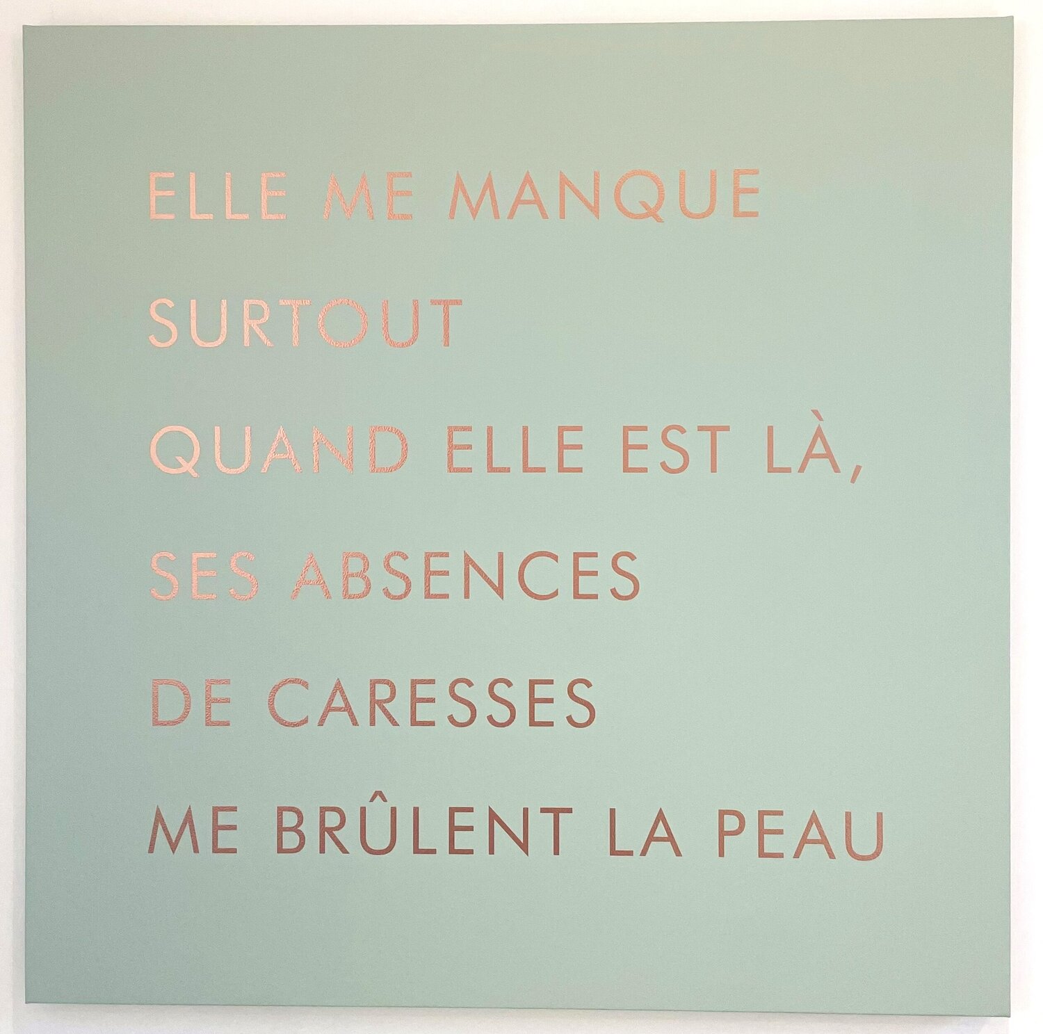 Elle me manque... Jérôme Conscience