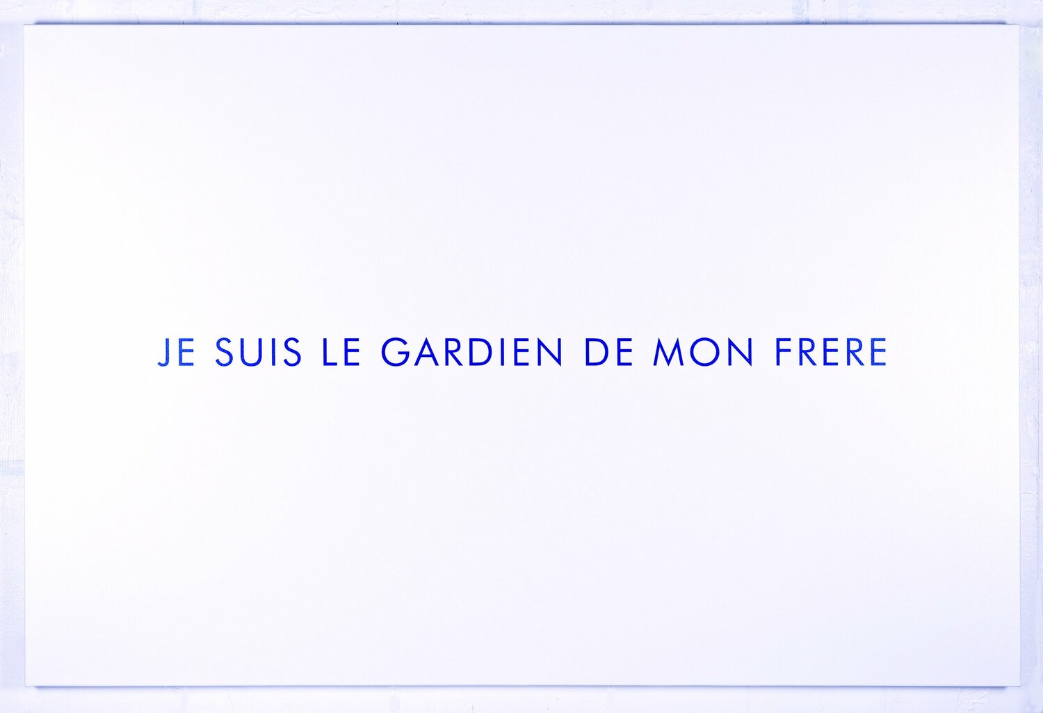 je suis le gardien de mon frère Jérôme Conscience Originalgemälde zu verkaufen