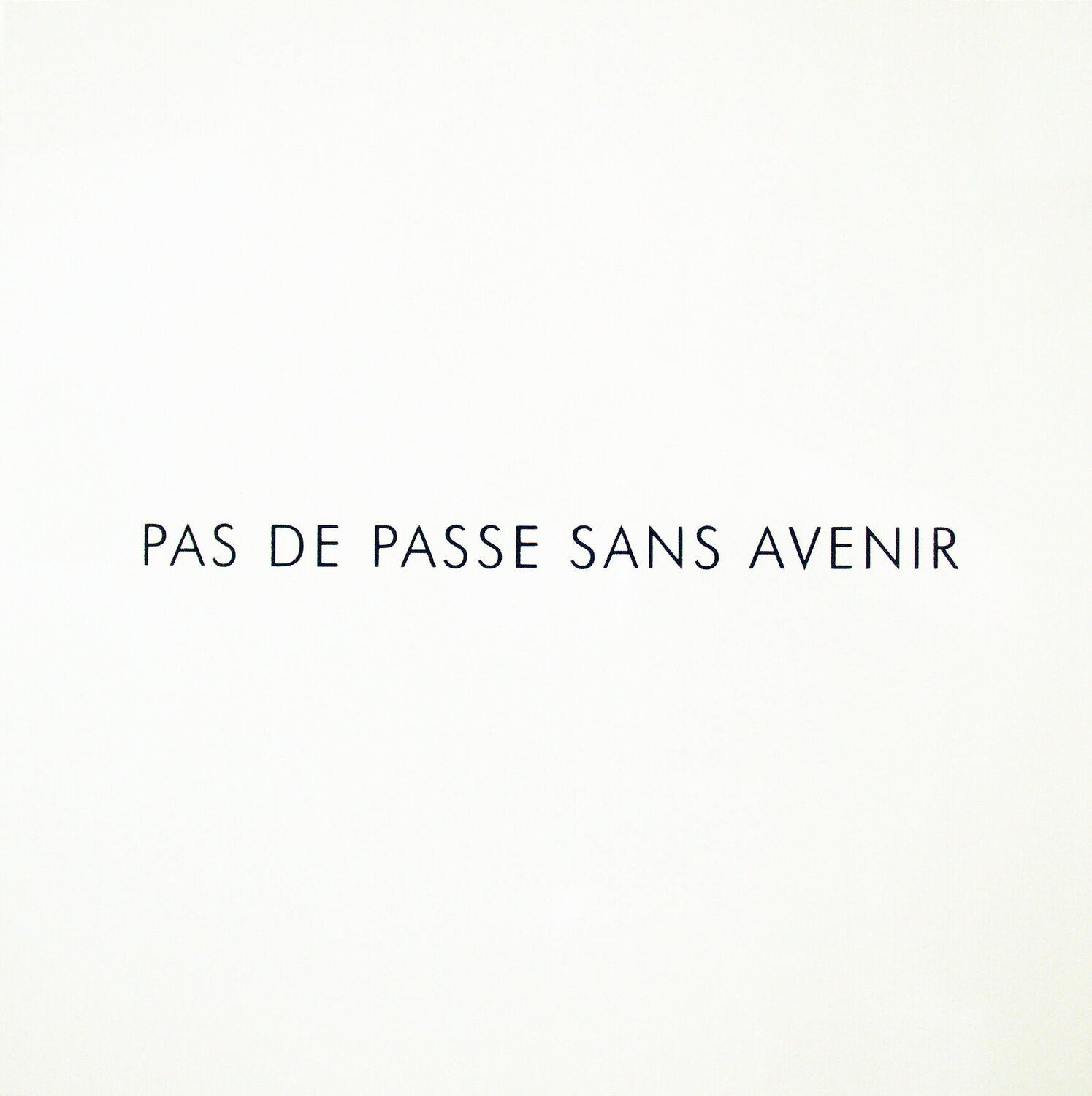 pas de passé sans avenir Jérôme Conscience