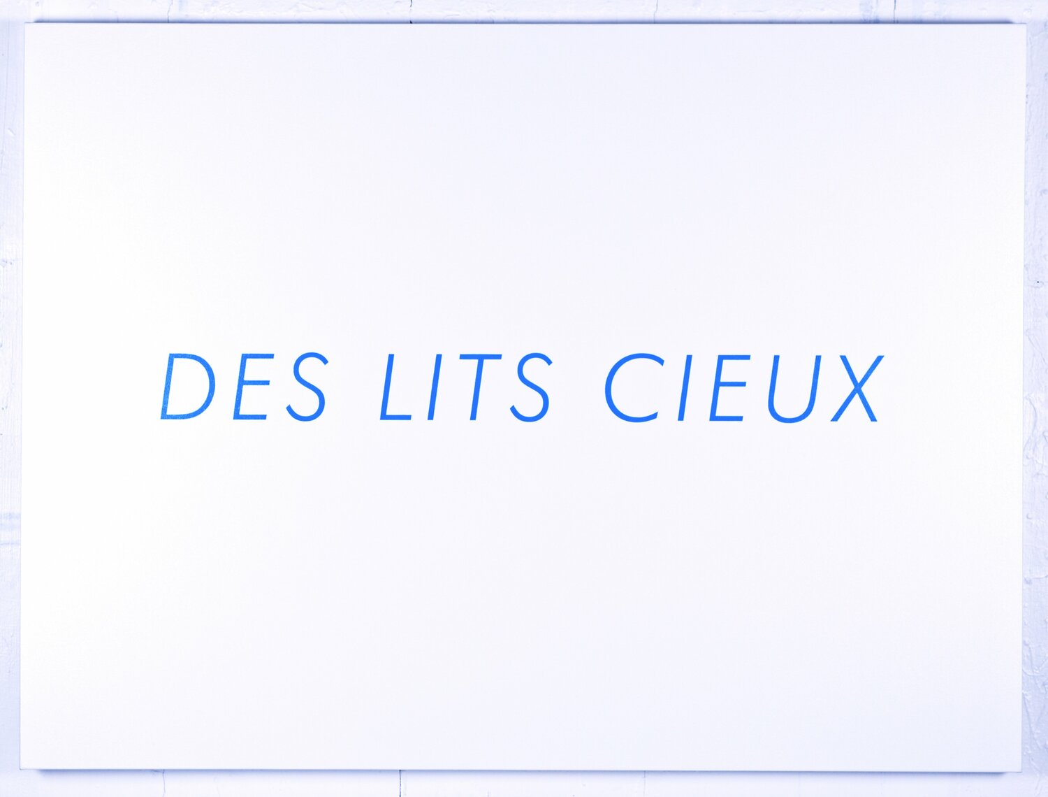 Des lits cieux Jérôme Conscience