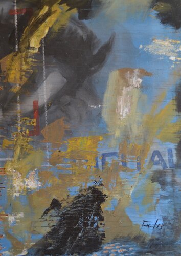 Composición II van Cristina Fuentes, Schilderij te koop op Singulart