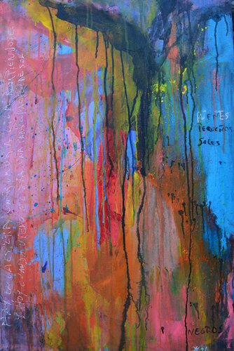 Participación del sol di Cristina Fuentes, Pittura in vendita su Singulart