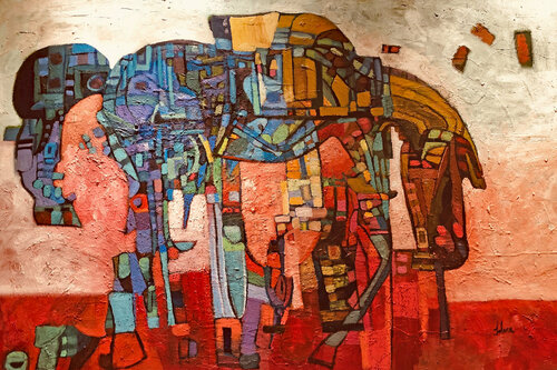 THE HORSE van Lahra Nelson, Schilderij te koop op Singulart