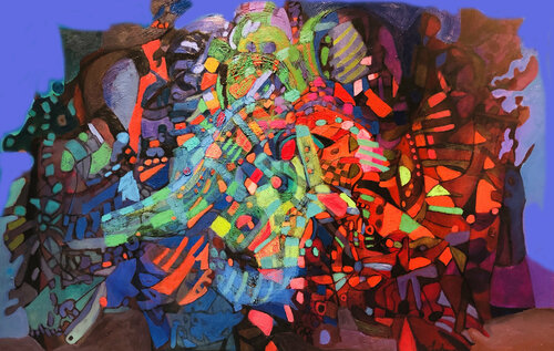 Omnipotence van Lahra Nelson, Schilderij te koop op Singulart