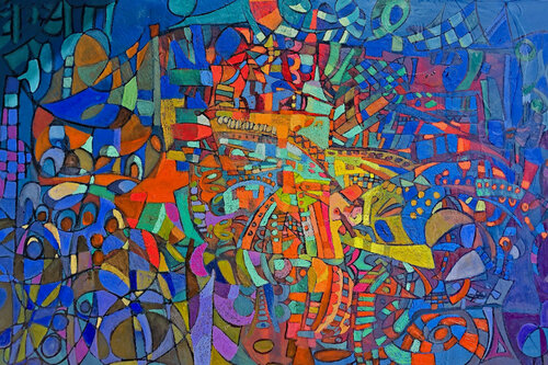 A Journey Through Love van Lahra Nelson, Schilderij te koop op Singulart