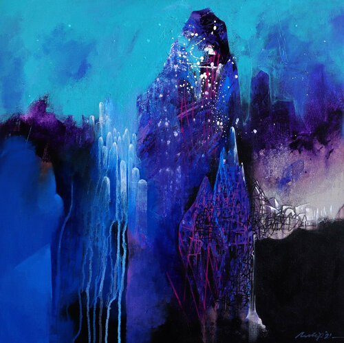 Untitled-22 von Pradip Sengupta, Malerei kaufen auf Singulart