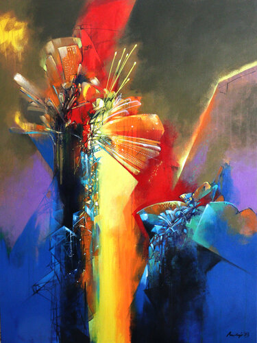 Untitled-30 von Pradip Sengupta, Malerei kaufen auf Singulart