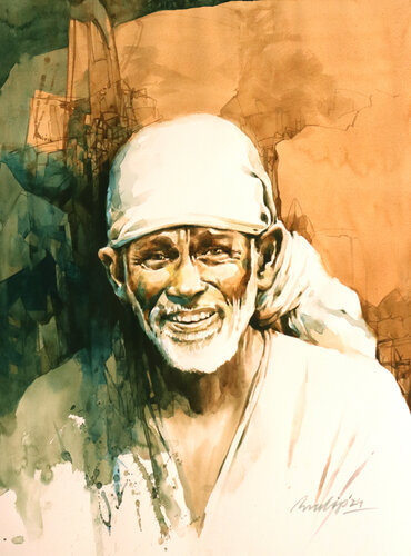 Sai Ram's Grace von Pradip Sengupta, Malerei kaufen auf Singulart