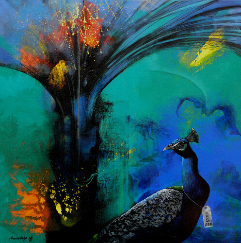 More beautiful de Pradip Sengupta, Pintura a la venta en Singulart