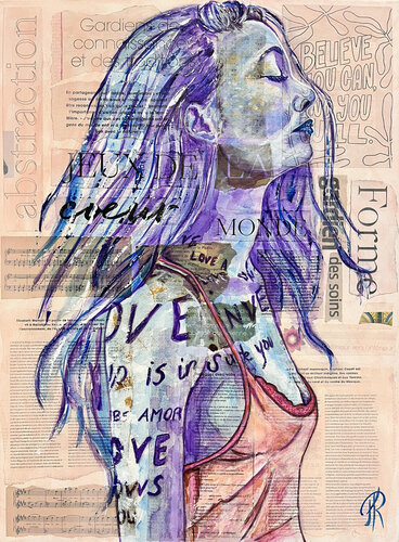 Naya, believe yourself di Aimère, Pittura in vendita su Singulart