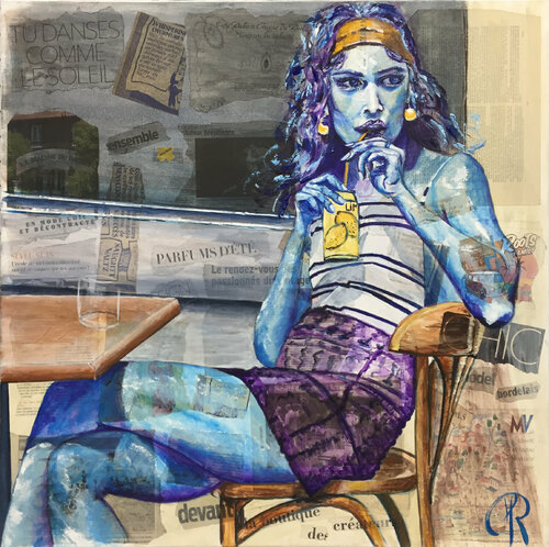 Marynette a rendez-vous di Aimère, Pittura in vendita su Singulart