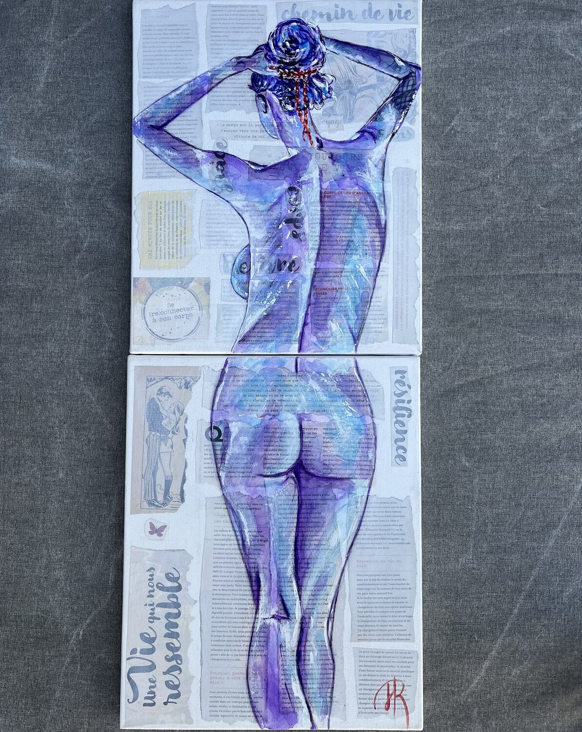 Marie Aimère Original painting for sale