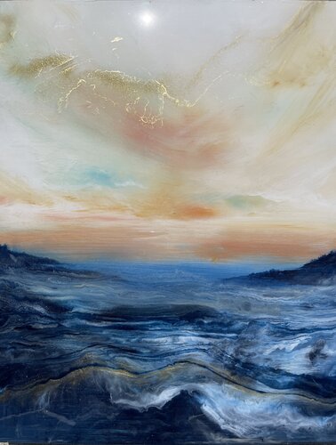 Salty Symphony di Erin Laughlin, Pittura in vendita su Singulart