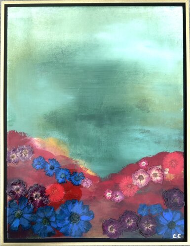 Boogie Meadows di Erin Laughlin, Pittura in vendita su Singulart