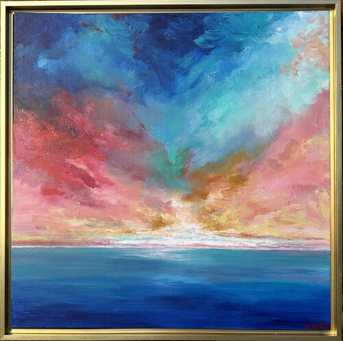 Trust Your Gut di Erin Laughlin, Pittura in vendita su Singulart