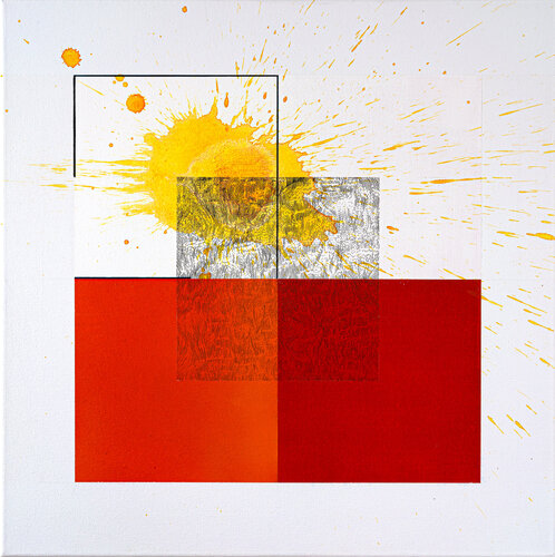 "Sunrise in San Francisco, version 2" von Patrick Piccinelli, Malerei kaufen auf Singulart