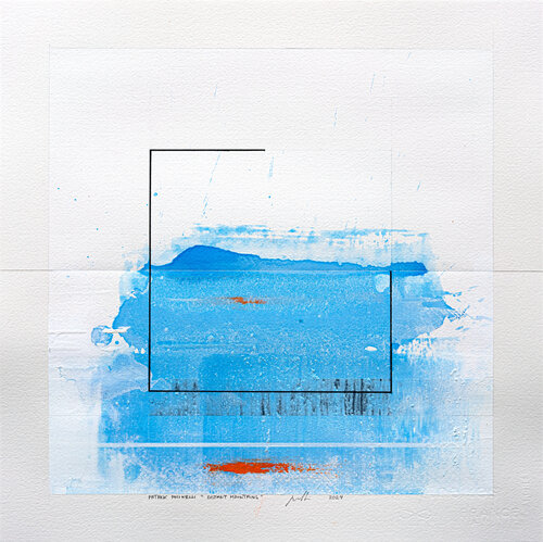 "Distant Mountains di Patrick Piccinelli, Opera su carta in vendita su Singulart