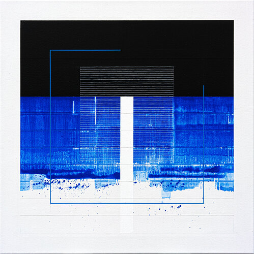 "The Atlantic Blue, This Morning" von Patrick Piccinelli, Malerei kaufen auf Singulart