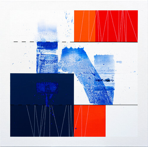 "A Few Signs Left By The Sea" van Patrick Piccinelli, Schilderij te koop op Singulart