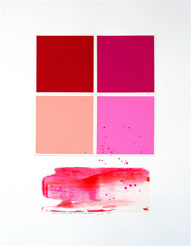 "Watching The Cherry Blossom" by Patrick Piccinelli, 종이 for Sale on Singulart