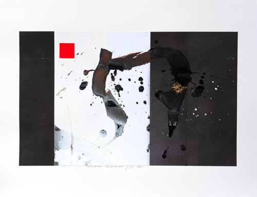 "The Wind Bird Whirls version 2" van Patrick Piccinelli, Werk op papier te koop op Singulart
