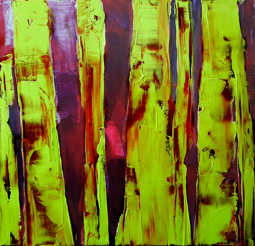 Forêt 3 di Luc Andrieux, Pittura in vendita su Singulart