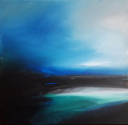 Terre boréale 2 von Luc Andrieux, Malerei kaufen auf Singulart