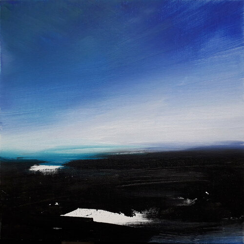Terre boréale 6 di Luc Andrieux, Pittura in vendita su Singulart