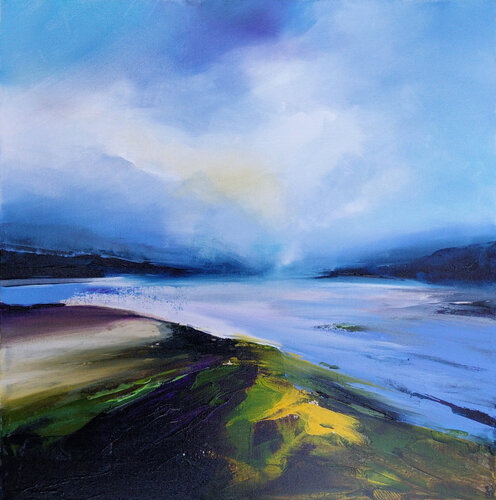 Azur by Luc Andrieux, Painting for Sale on Singulart