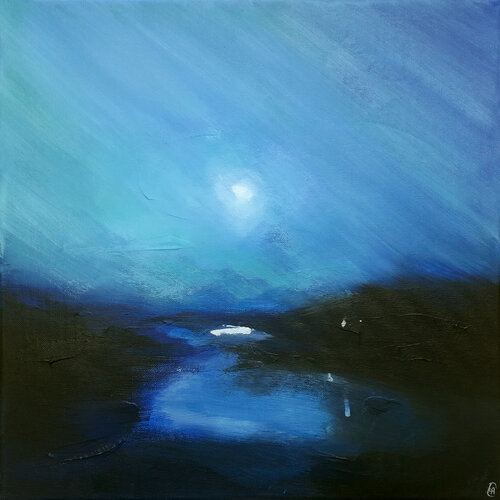 Terre boréale 13 von Luc Andrieux, Malerei kaufen auf Singulart