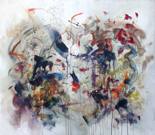 Poésie 2 di Luc Andrieux, Pittura in vendita su Singulart
