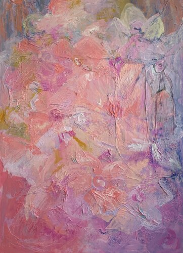 Blooming Paradise of Spring de Maura Patrizia Zoller, Pintura a la venta en Singulart