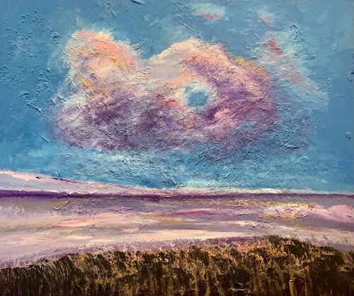 Golden Surf de Maura Patrizia Zoller, Pintura a la venta en Singulart