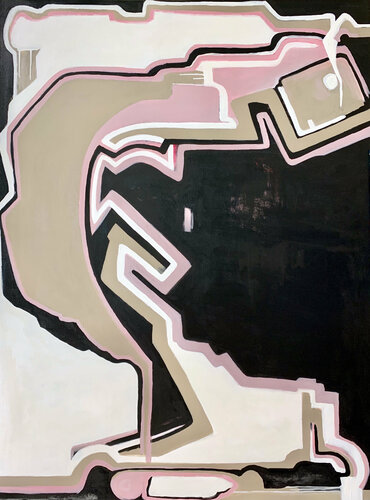 wearing the inside out di Roshanak Khalilian, Pittura in vendita su Singulart