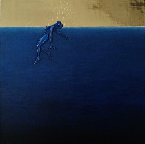 Floating de Lara Broecke, Pintura a la venta en Singulart