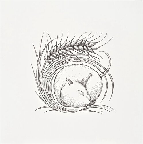 Safe Haven van Lara Broecke, Tekening te koop op Singulart
