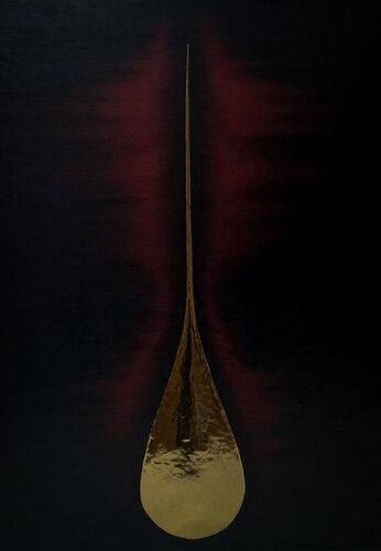 Genesis 3: Let the earth put out verdure, plants that bear seed and trees yielding fruit of every kind, fruit with seed in it van Lara Broecke, Schilderij te koop op Singulart