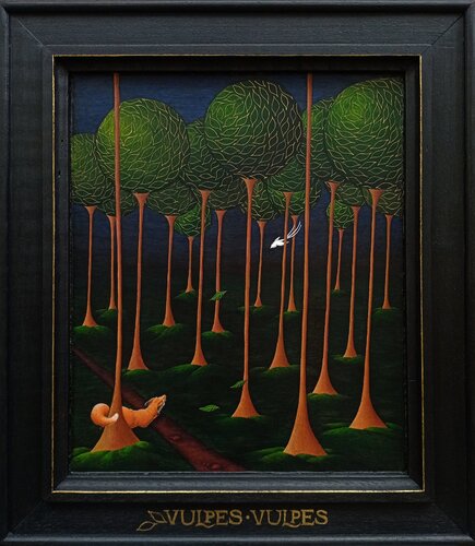 Vulpes Vulpes van Lara Broecke, Schilderij te koop op Singulart