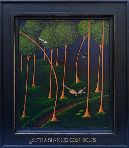 Phasianus Colchicus de Lara Broecke, Pintura a la venta en Singulart